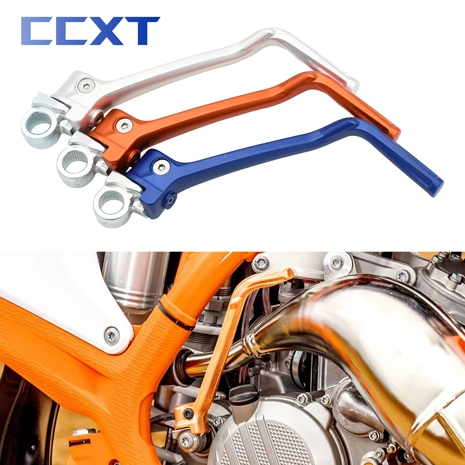 CNC Forged Kick Start Starter Lever Pedal For Husqvarn TE TC For KTM SX XC XCW 125 150 200 2012-2016 Motorcycle Universal Parts