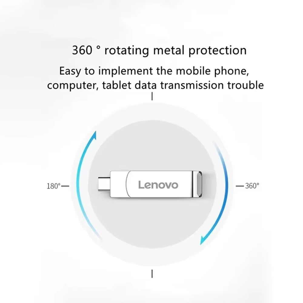 High Speed Pendrive USB Flash Drive Metal U Disk 128GB 256GBType-C Memory Stick 512GB Waterproof Storage PC Phone Data Transfer - view 5