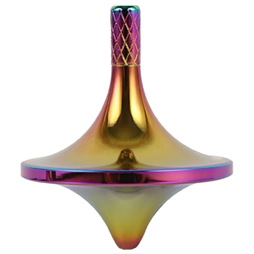 Gyro Mini Fidget Copper Alloy Handheld Child Decompression Spiral Gyroscope Small Size Lightweight