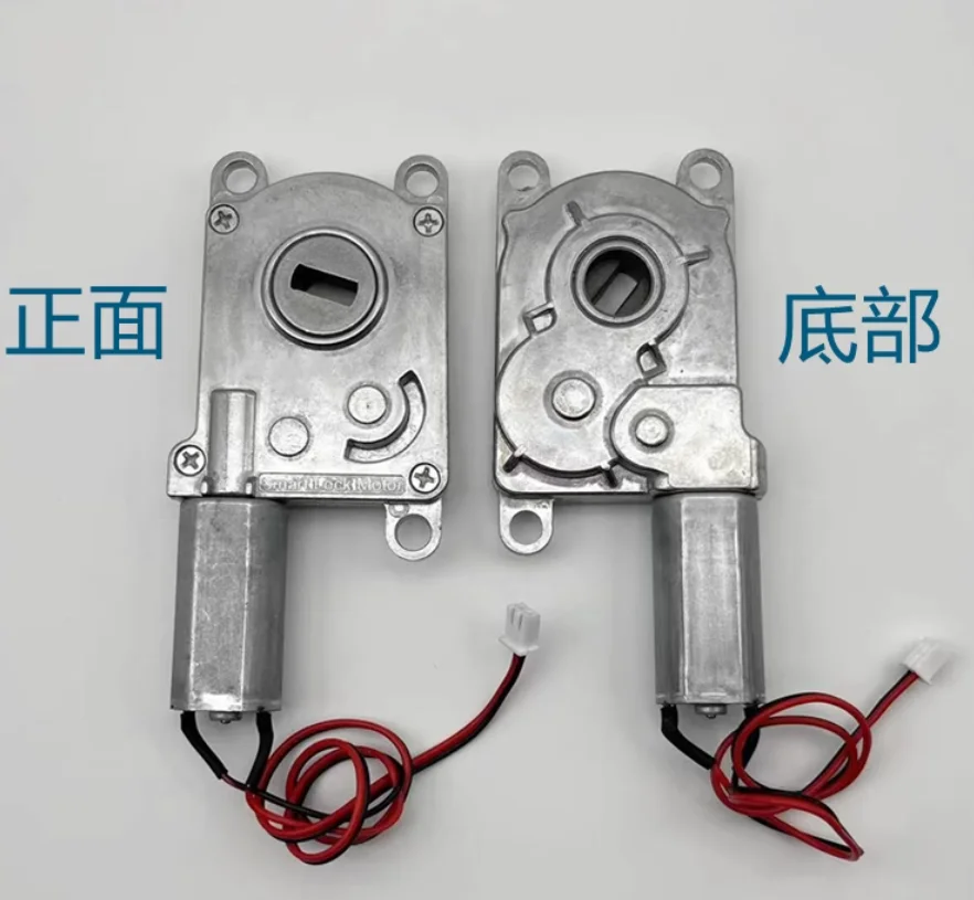 2026 New Reduction motor 4.5-12V fully automatic fingerprint lock intelligent lock anti-theft door lock rotating light box DIY