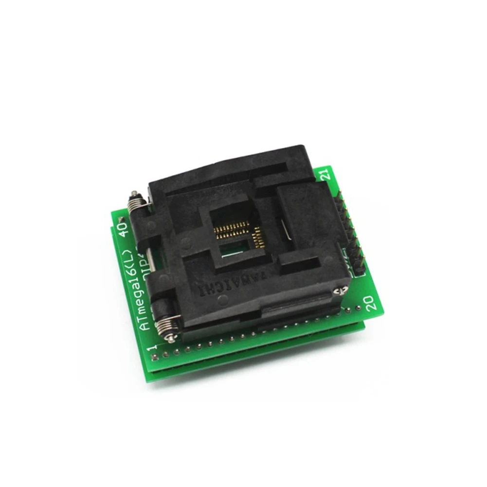 TQFP44 to DIP40 Burning Socket Chip Programmer TQFP44 Adapter Socket Dip40 Qfp44 ATMEGA16