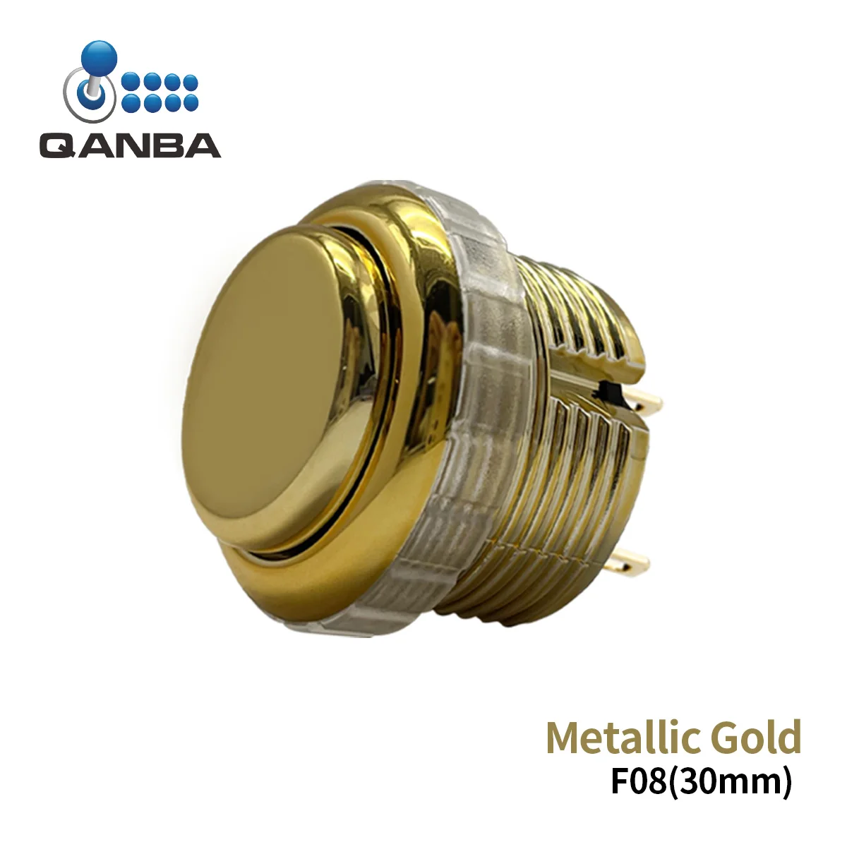 QANBA Gravity LX Arcade Buttons Metallic Color 30mm Mechanical Pushbutton Switch Arcade Stick Accessory DIY Parts image 3