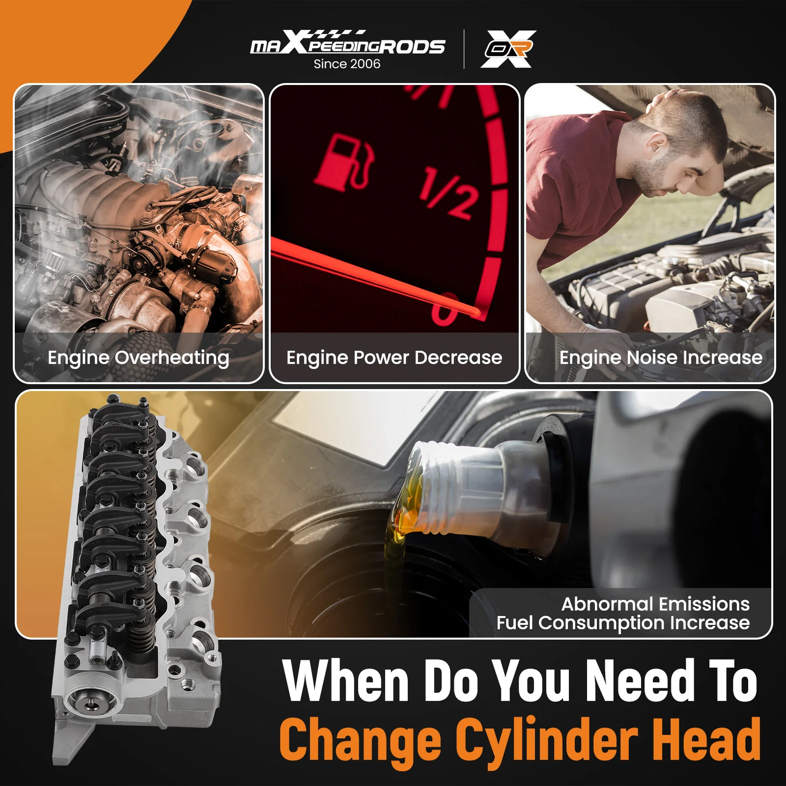 Conjunto completo da cabeça do cilindro para Mitsubishi Pajero L200 1988-1995 22100-42U00