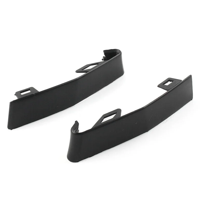 

ABUM-1 Pair Car Front Bumper Side Insert Molding Trim Black ABS Fit For Land Rover Range Rover Velar 2017-2021,R&L LR105599 LR10