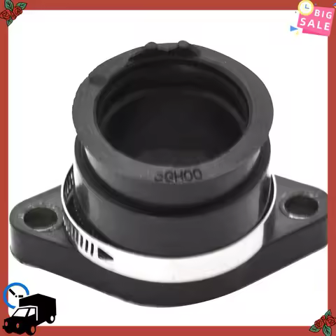 A77E-Intake Manifold Carburetor Flange For Yamaha Kodiak Grizzly Wolverine 400 450 Accessories Parts Kits