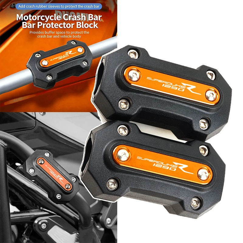

Motocycle For KTM 1290 SUPER ADVENTURE S R 1290 Super ADV R/T 1290SAS Duke R GT Engine Crash Bar Protection Bumper Guard Block