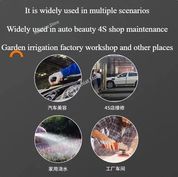 Air Drum Automatic Expansion Trachea Winder Electric Drum Water Drum Winder Auto Repair Car Wash Tool