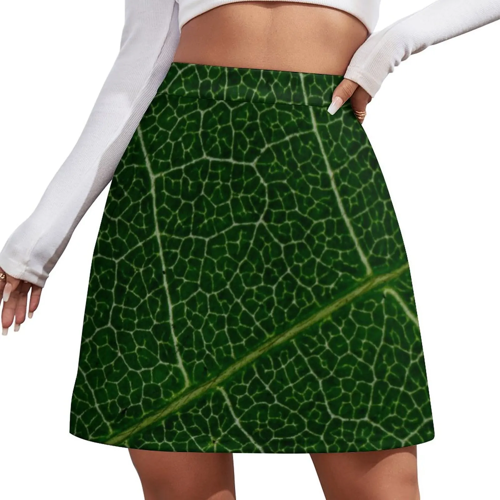 

Green leaf Mini Skirt extreme mini dress women's skirts trend 2025 skirts for womens Mini Skirt