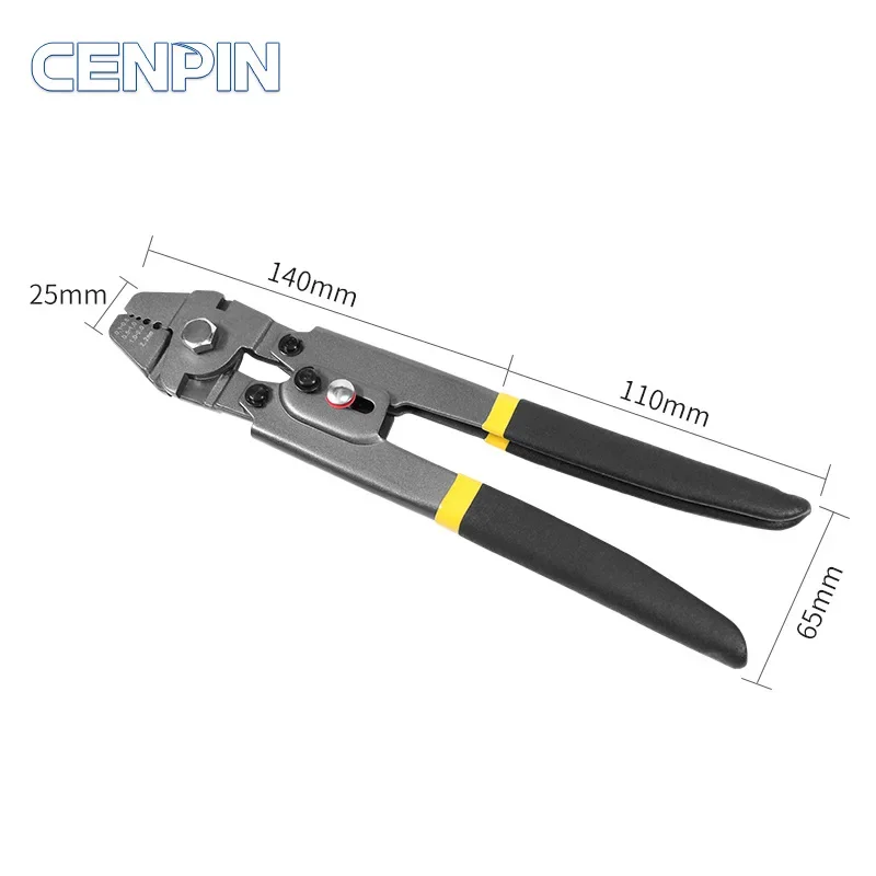 

Fish Hook Sea Fishing Line Pliers Tools 8-Shaped Aluminum Sleeve Pliers Wire Rope Chuck Buckle