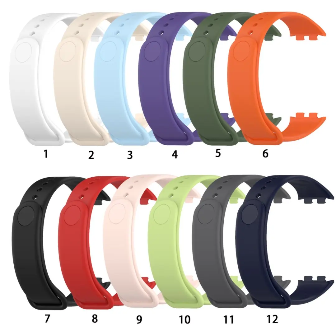 Silicone Band Replacement Strap For Honor Band 9 10 Smart watch Straps