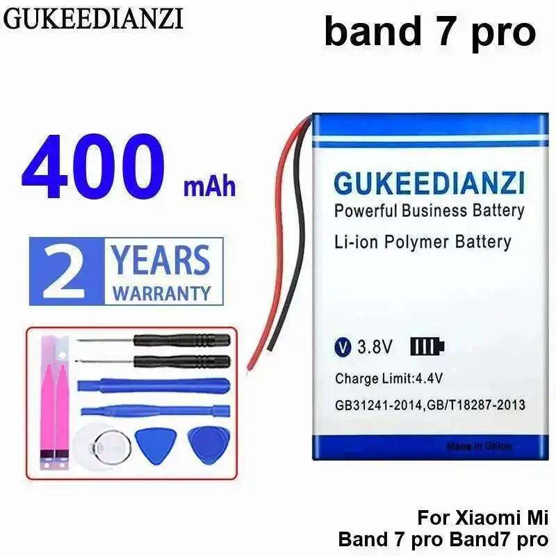 

400mah For Xiaomi MI Band 7 Pro Band7 Pro Fast Charging Watch Battery