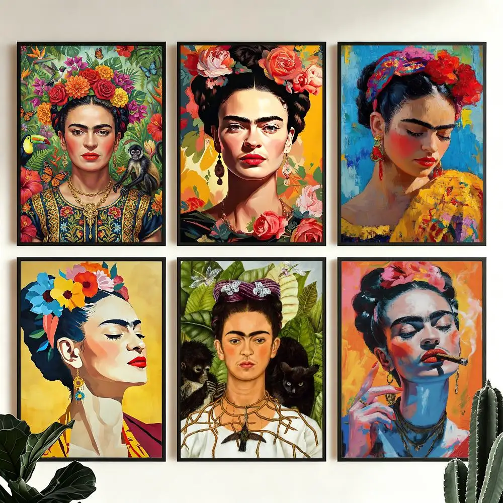 actor Frida Kahlo Poster Poster HD Printing Modern Minimalist Style for Home Decor for Bedrooms Home home office Gift