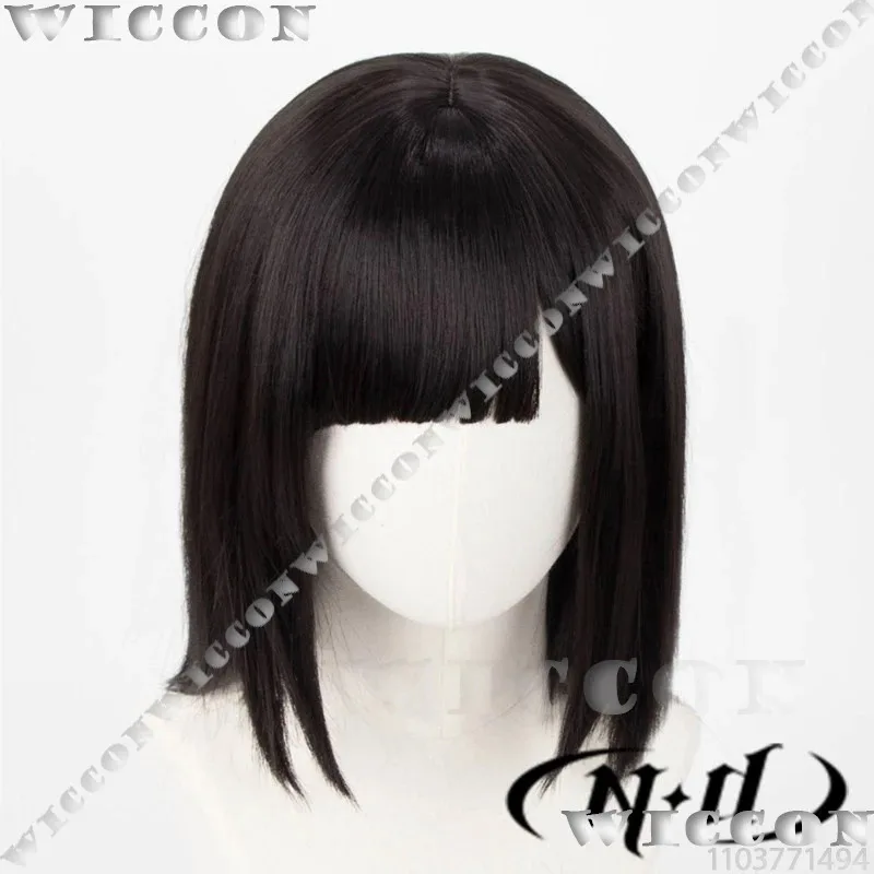 Jo Rin Qiao Ling Anime Link Fare clic su Cosplay Prop Nero Corto Bobo Capelli Carino Jk Ragazza Donne Halloween Party Cos Vestito Personalizzato