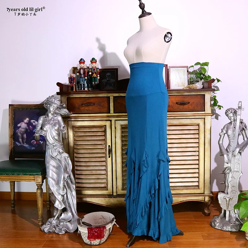 La robe à volants flamenco est une marque de vêtements de danse populaire DTT21