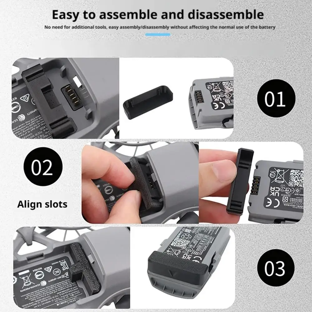 ل DJI NEO 2 غطاء غبار البطارية ، مكافحة ماس كهربائى ، المضادة للأكسدة شحن ميناء غطاء للحماية الملحقات 2026UHO