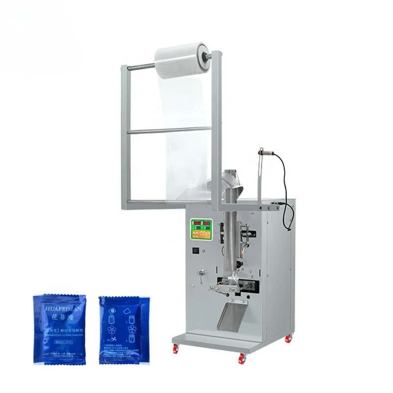 Automatic Pouch Packet Flour Food Coffee Filler Salt Particles Sealing Commercial Powder Filling Packaging Machine