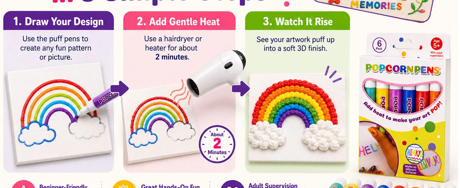Magic Popcorn Pen