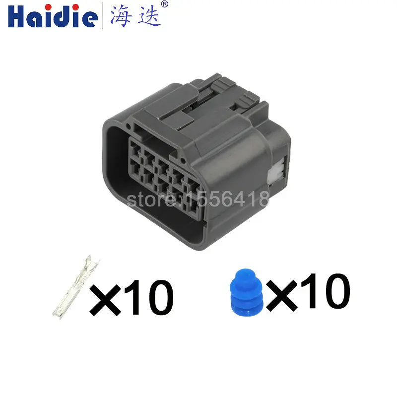 

1-50 sets 10pins cable wire harness connector housing plug connector