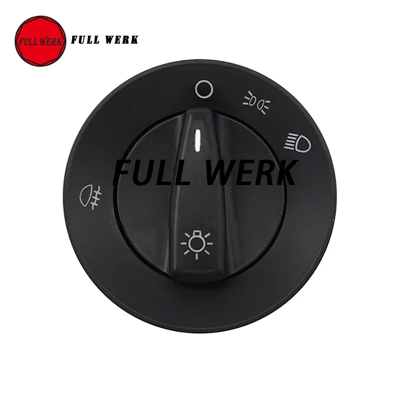 

1C0941531 Car Headlight Fog Light Switch Compatible with Volkswagen 1998-2005 GTI Golf Jetta MK4 4 Passat B5 B5.5 Beetle