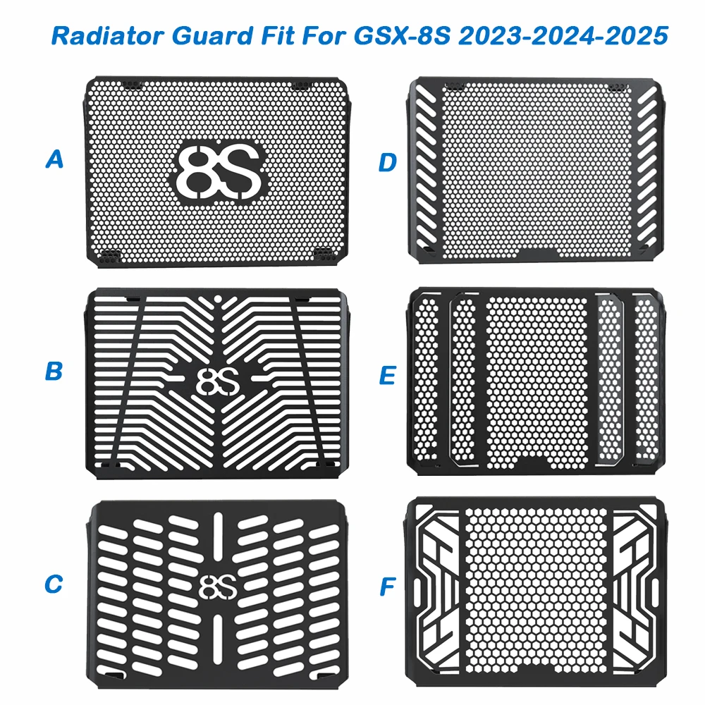 Para SUZUKI GSX-8S GSX 8S GSX8S 2023 2024 2025 GSXS 8 nuevos accesorios de motocicleta cubierta de rejilla de radiador Protector de protección