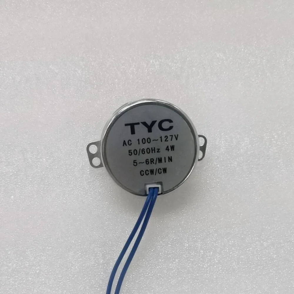 TYC50 non directional permanent magnet synchronous motor 220V stage light reel AC reduction small motor 49KTYZ