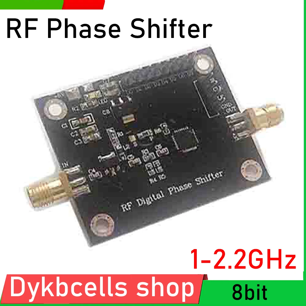 1-2.2GHz 8bit RF Phase Shifter / Digital microonde Phase Shifter scheda di controllo per amplificatore Radio di comunicazione Radar di segnale