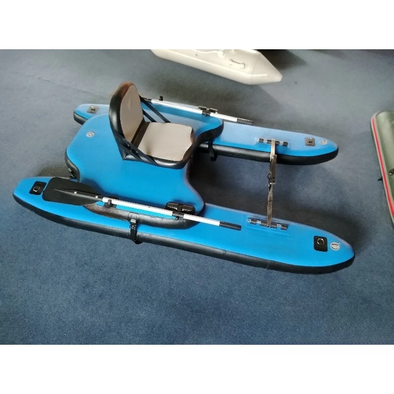 9ft Blue Color Inflatable Water Bicycle New Design Fishing Boat with Seat
