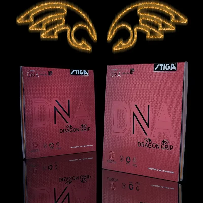 

2026 Hot sale STIGA DNA DRAGON GRIP Table Tennis Rubber Pips-in Limited Release Original STIGA DNA 2.15MM Ping Pong Sponge ITTF