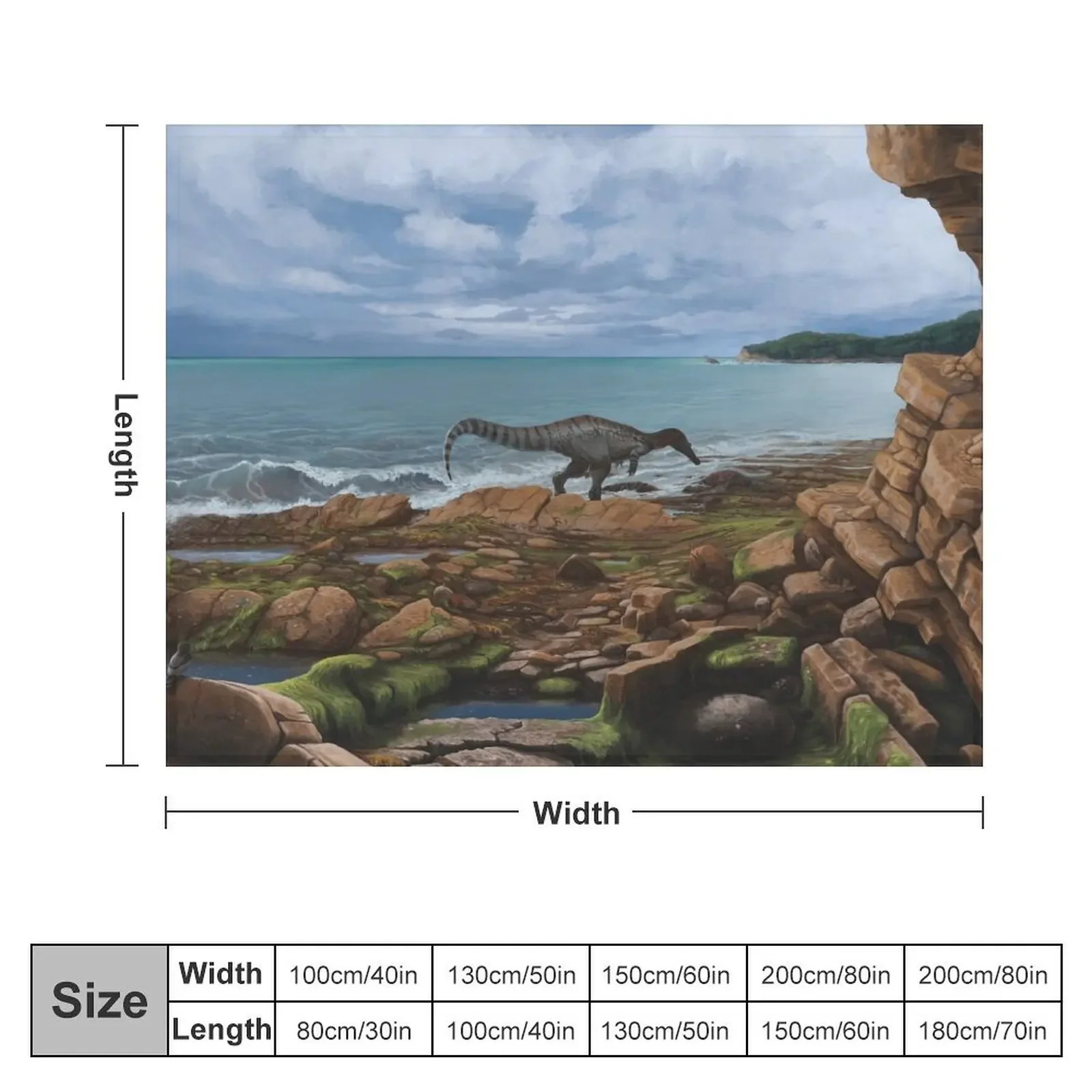 Baryonyx walkeri Throw Blanket Sleeping Bag Sofas Summer Blankets