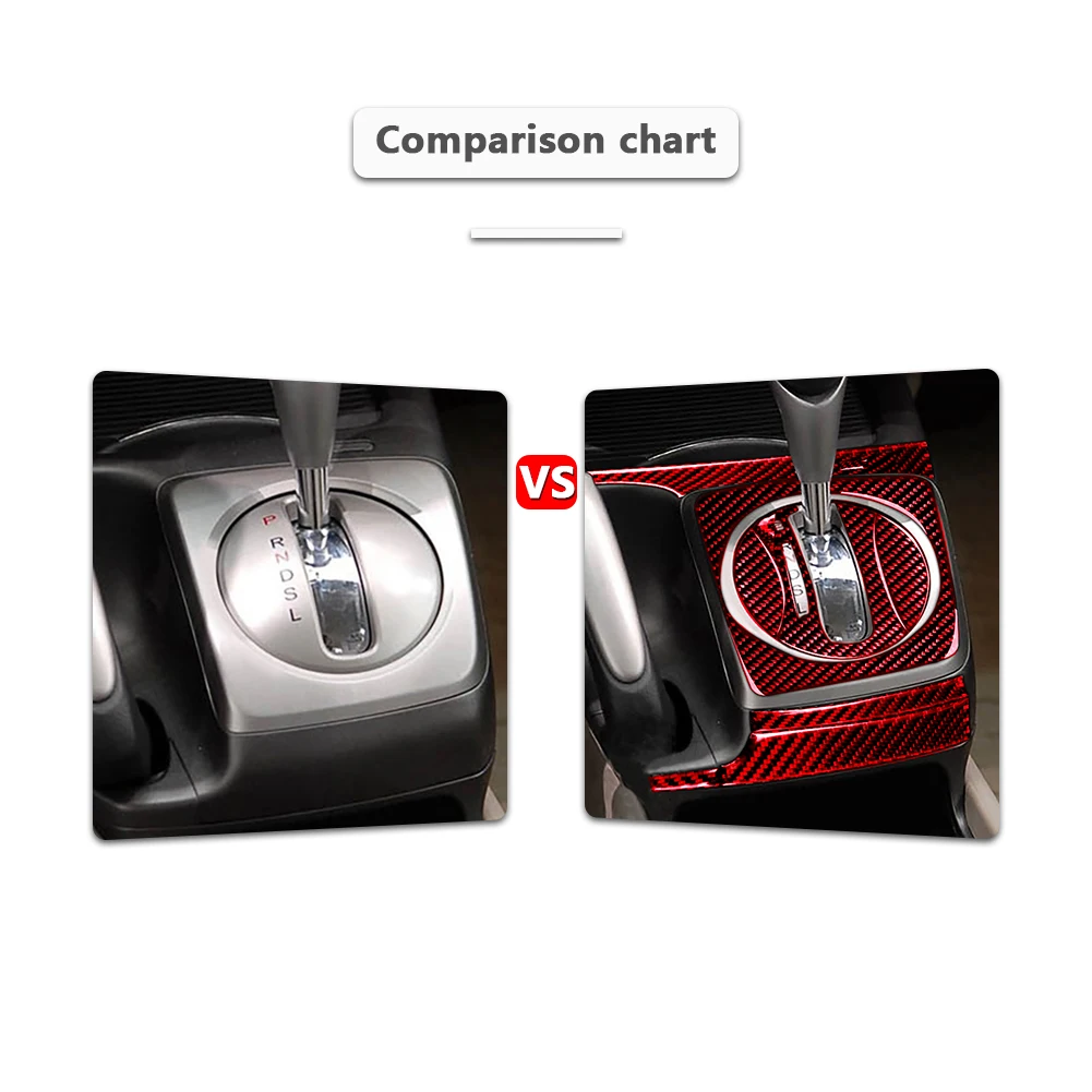 

Car Interior Stickers For Honda Civic 2006 2007 2008 2009 2010 2011 Car interior Decorative accessories
