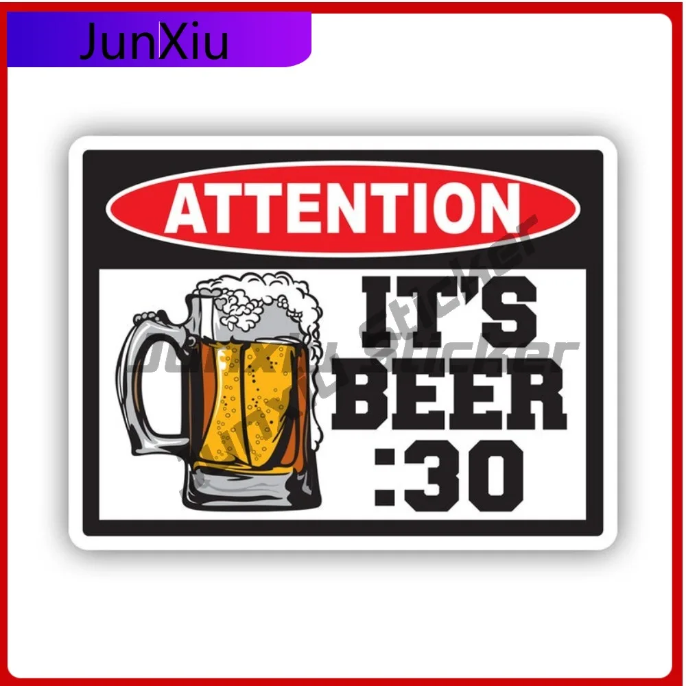 

Minimalist Wild Warning Attention It S Beer 30 Sticker Uv Protected Decalsthirty Me Funny Fridge Decal Sunproof Anti