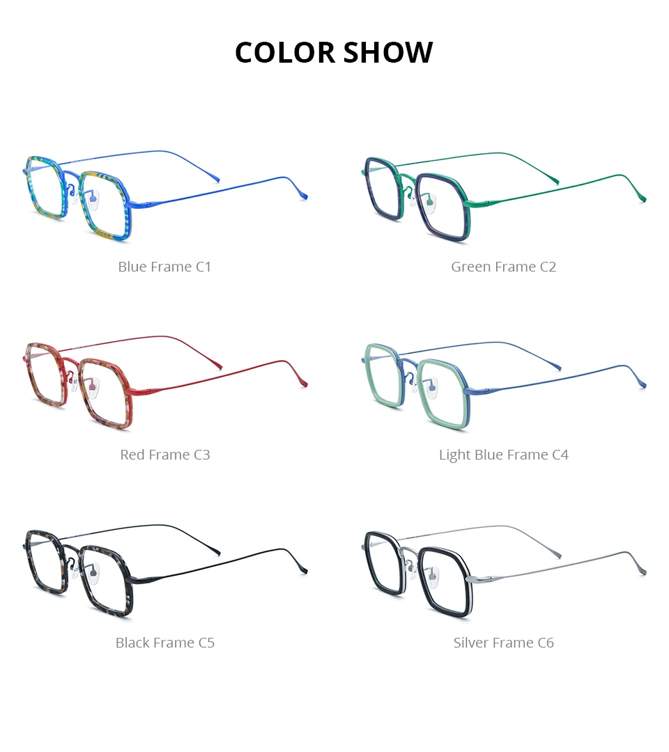 FONEX Acetat Titan Brille Rahmen Frauen 2025, Neue Mode Marke Design Retro Kleine Runde Brillen Männer Vintage Brillen 85844 – Detail 18