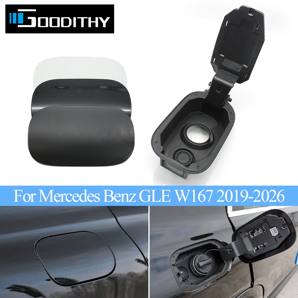 Cubierta Exterior del Tanque de Combustible, Panel de la Tapa del Depósito de Combustible, Conjunto de la Tapa del Compartimento de Combustible para Benz Clase GLE W167 2019-2026 1677570000