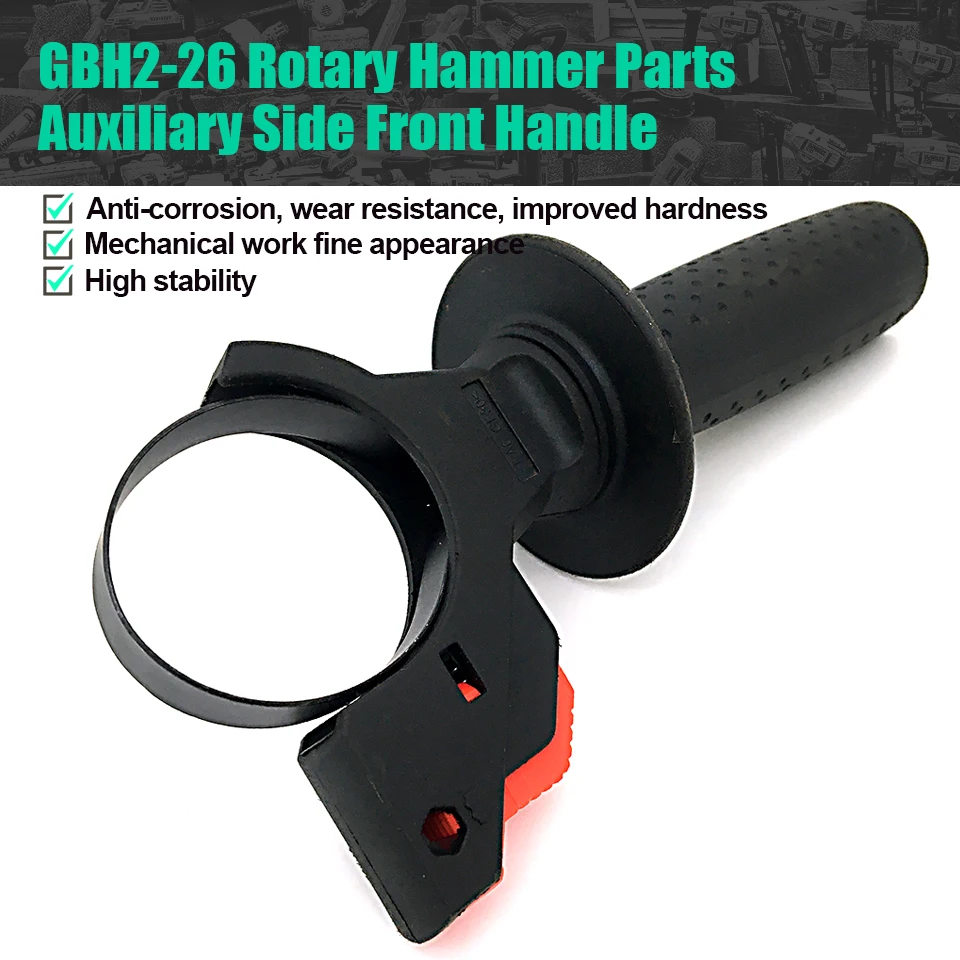 

Plastic Auxiliary Side Front Handle Replace For BOSCH GBH2-26 GBH2-26DRE GBH2-26 DRE Rotary Hammer Power Tools Accessories