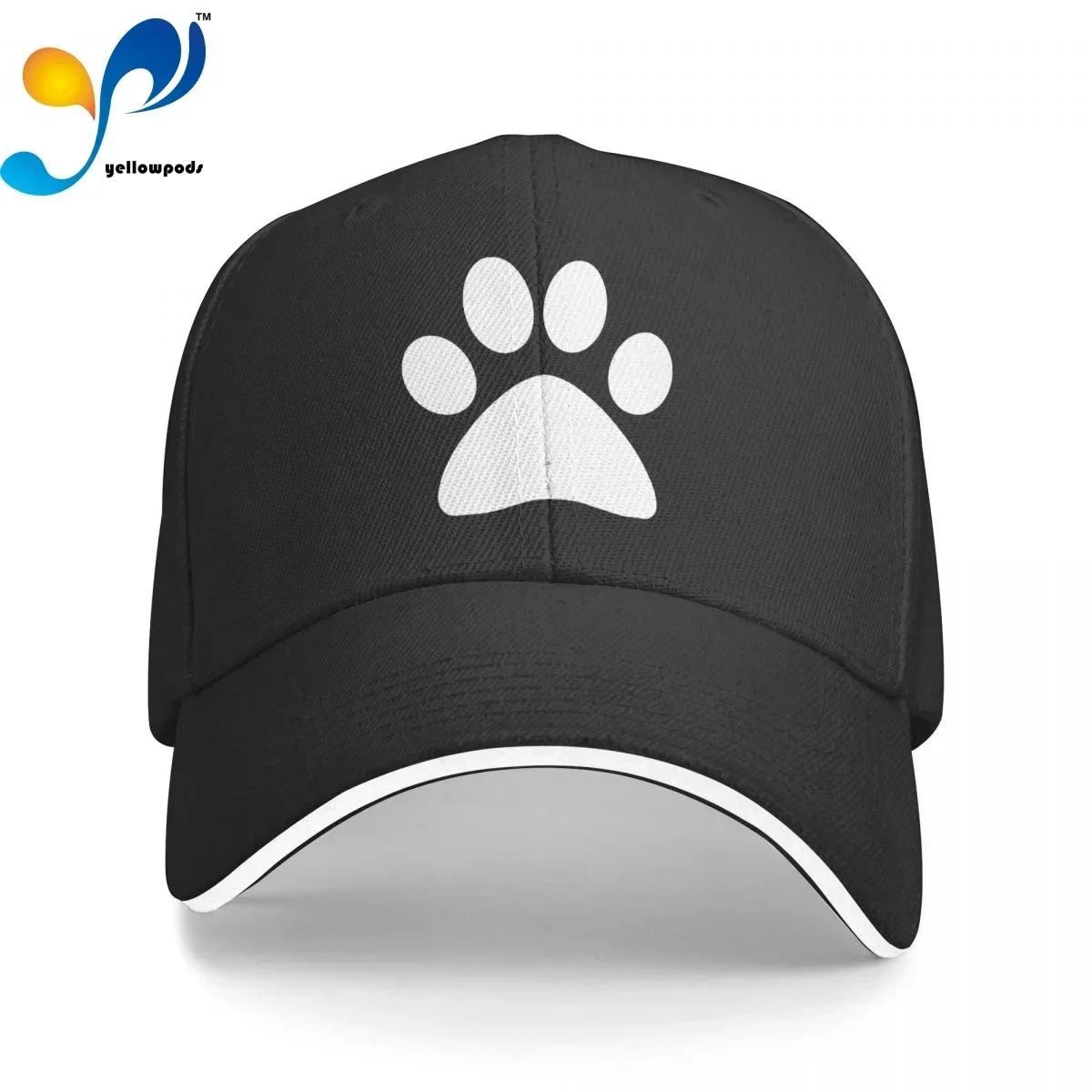 Unisex Cotton Cap For Women Men DOG CAT Paws Fashion Baseball Cap Adjustable Outdoor Streetwear Hat
