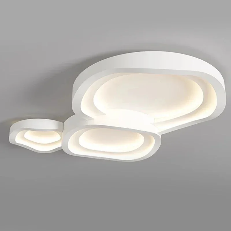 Nordic Cream Style Ceiling Light Modern Simple Designer Originality Led Ceiling Light Art Luxury Indoor Lighting Plafonnier FYCL