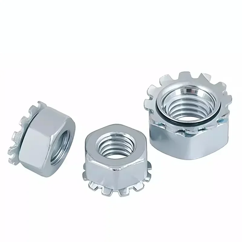 

Galvanized K-type K-Lock Nut Keps Nuts Toothed Hex Nut M3-M8