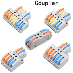 10PCS 3 In 9 Out Connector Wiring Terminal Quick PCT Lamp Wire Connector Parallel Wire Junction Box One in Multiple Out Splitter