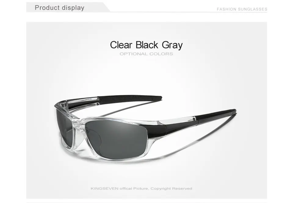KINGSEVEN Trend Radfahren männer Sport Polarisierte Sonnenbrille Frauen UV400 Objektiv Goggle Gläser Outdoor Sport Brillen – Detail 2