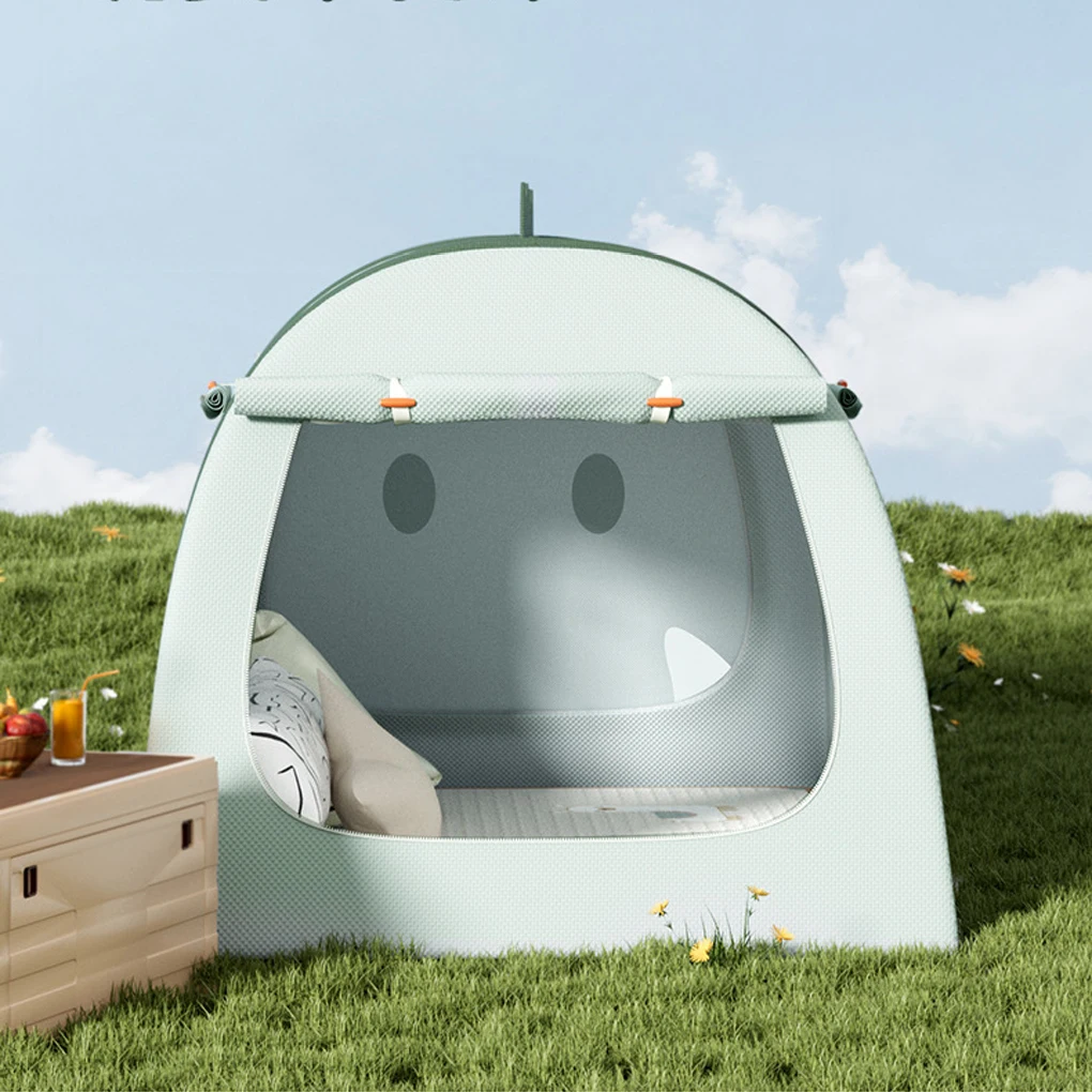 في الهواء الطلق لعبة محمولة مسرح الأطفال خيمة صغيرة مقاومة للبعوض افتتاح سريع لعوب ليتل ديناصور الكرة بركة الخيام