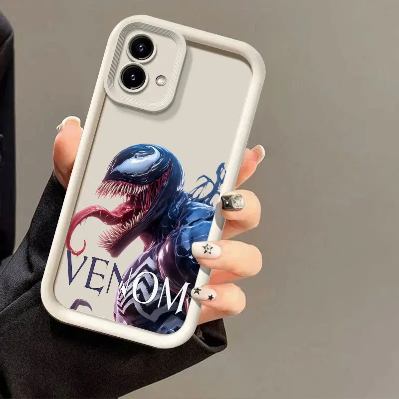 Venom Art Marvel Phone Case for Motorola Moto G06 G56 G86 G96 G100 5G Edge 60 70 Fusion 50 Pro 40 Neo G85 G84 G75 G53 G60 Cover view 6