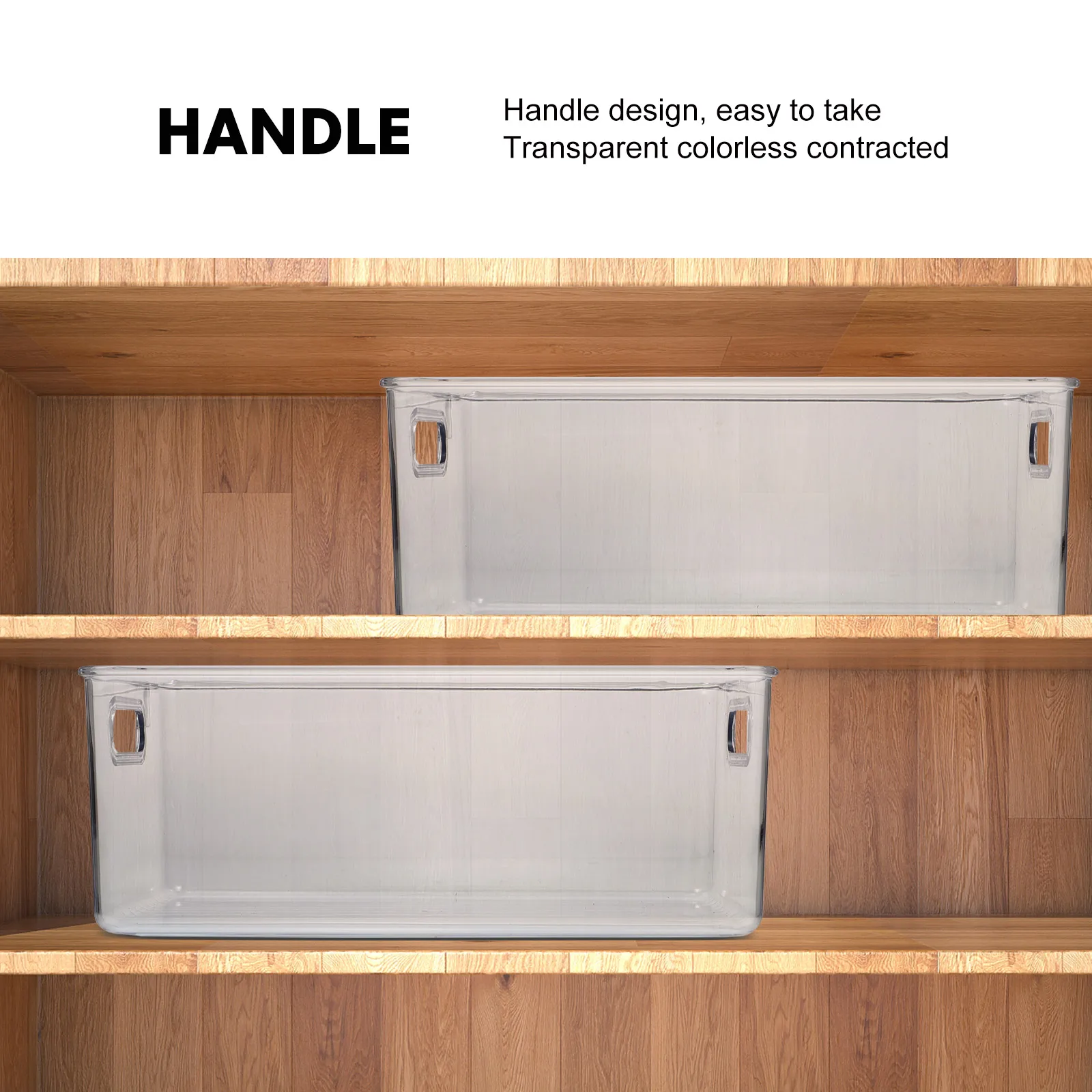 

Plastic Sundry Storage Box Durable Pet Material Home Organizer For Cosmetics Clothes Desktop Household Supplies Container