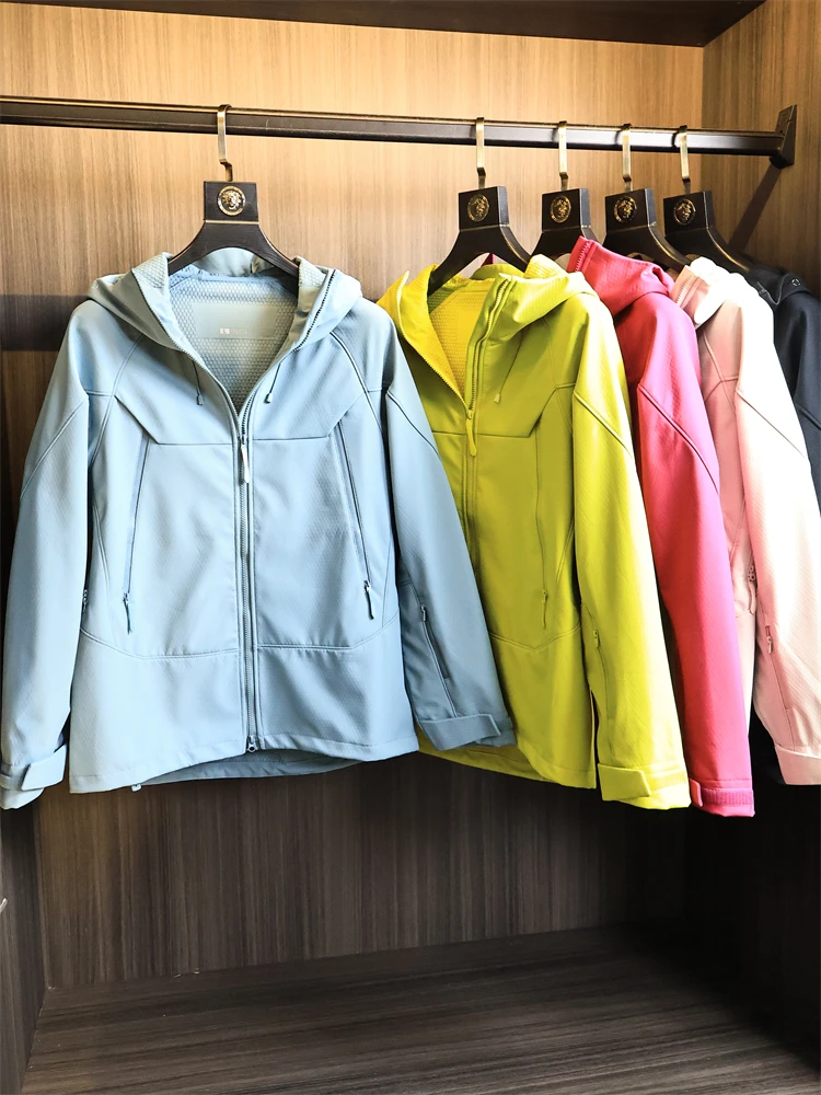 

Effective Windproof Waterproof Fce Lined Hooded Men's Jaet Soft ell Coat for Autumn Winter Faion Urban Sle Casual ...