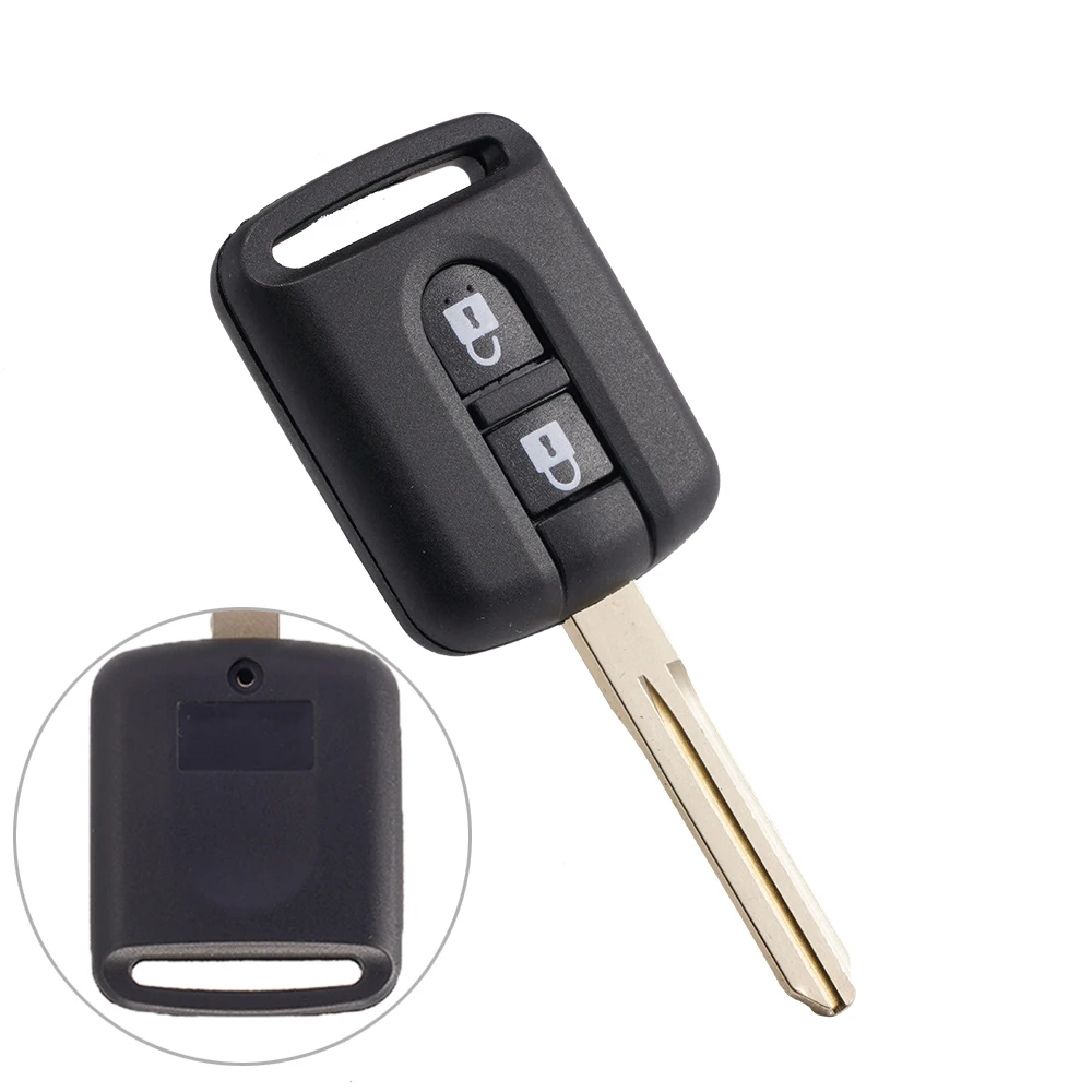 For Nissan Qashqai Navara Micra NV200 Patrol Y61 Micra 350Z Pathfinder Almera Note Primera Remote Car Key Shell Renault Maxity