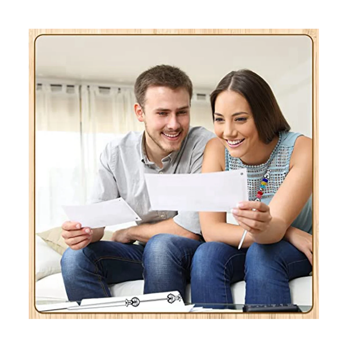 12 Pieces Letter Opener Metal Letter Opener Envelope Opener Knife Beadable Letter Opener( Not Included Beads)