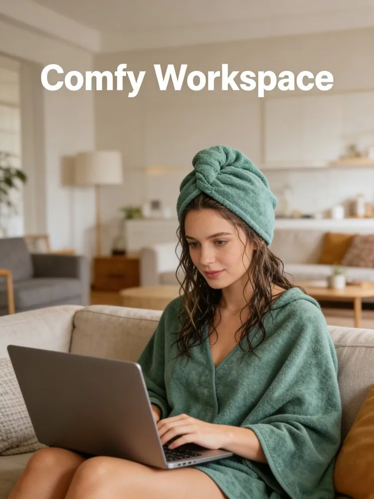 

Super Absorbent Microfiber Hair Drying Towel Wrap Quick Dry Anti-Slip Hair Cap for Women Shower Bath Spa Home Travel