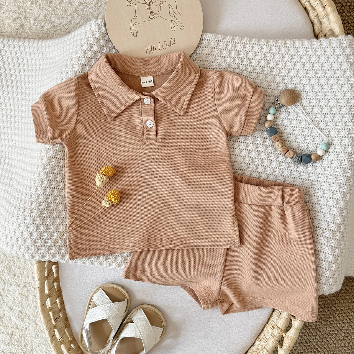 男の子の服セット Tシャツ + ショートパンツ夏服カジュアル - Baby Clothing In Summer のレビューと価格