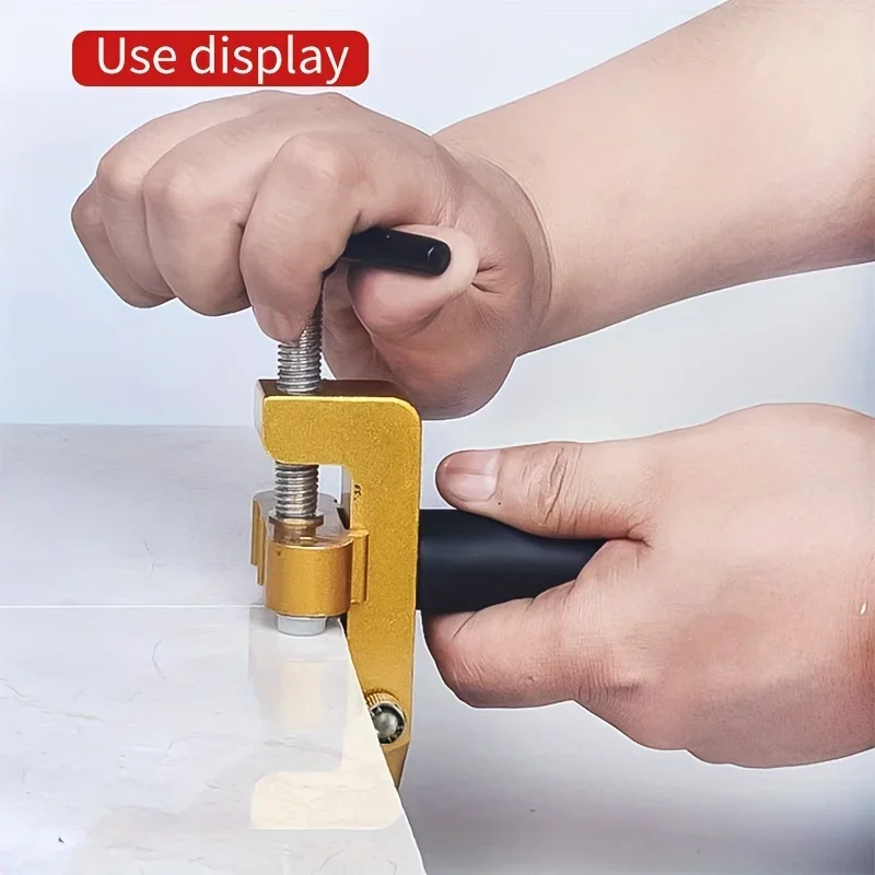 2 in 1 Glass Ceramic Tile Cutter with Knife Wheel Diamond Roller Cutter Cutting Machine Opener Breaker Tools Accessories