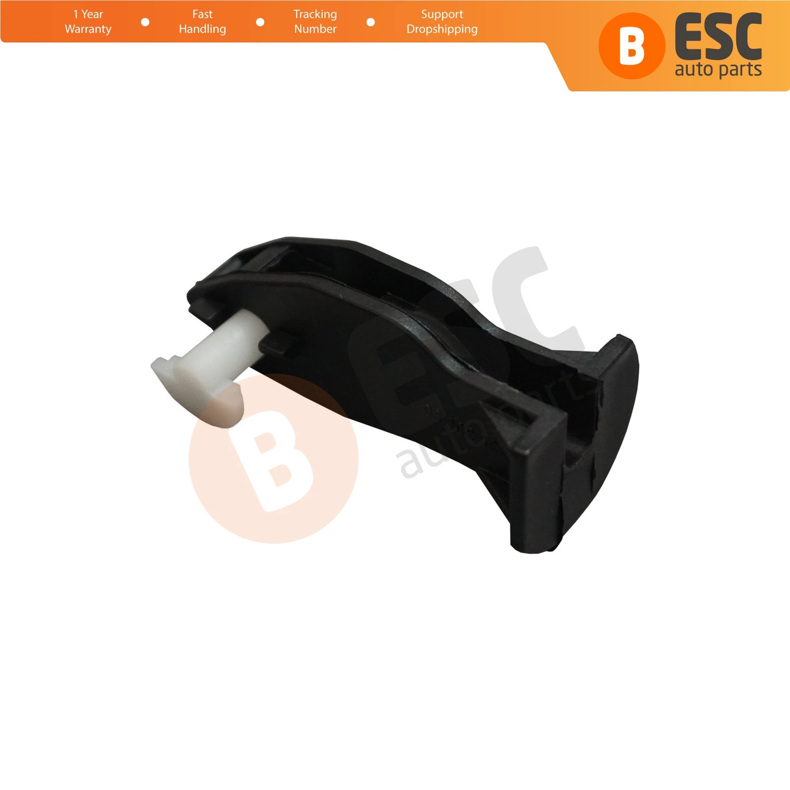 ESC ESP613 Clutch Cable Pedal Rod Holder 212822, 9633830680 for Citroen Berlingo 1996-2003, Xsara Picasso; Peugeot Partner