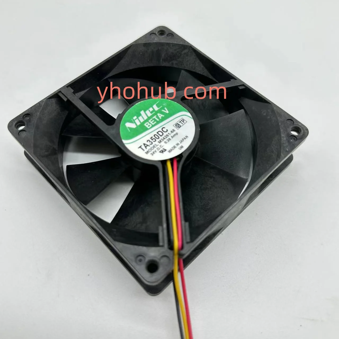 Nidec TA350DC M34261-68 DC 24V 0.28AMP 90x90x25mm Server Cooling Fan